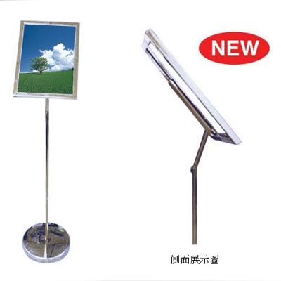 不銹鋼A3斜面標示架